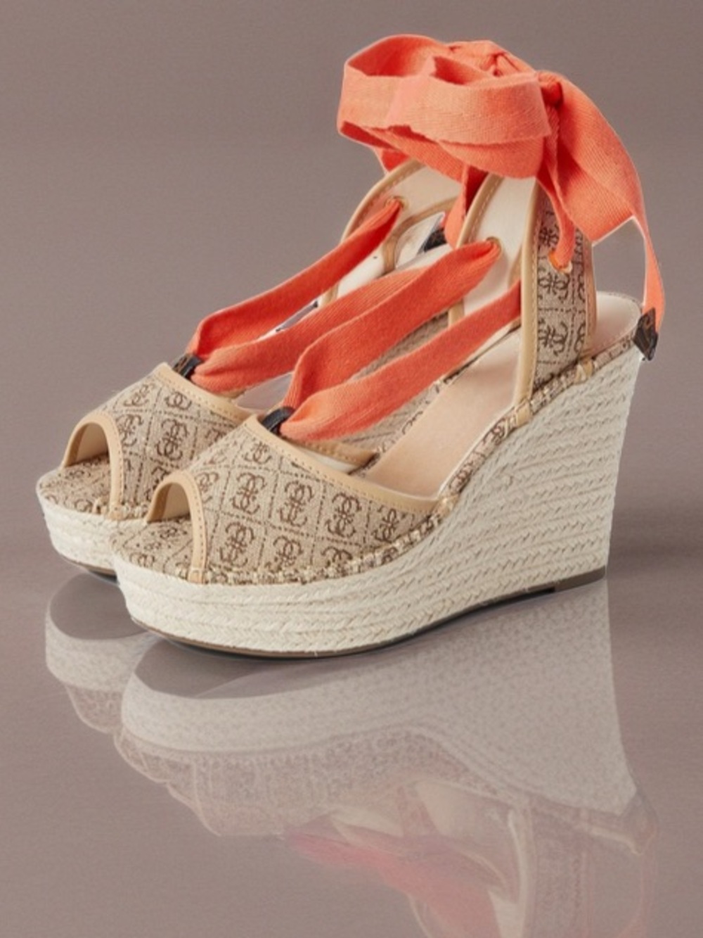 Guess Designer Summer Wedge Sandals